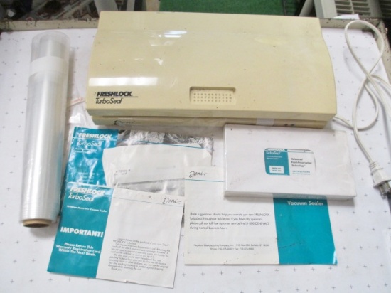 Vacuum Sealer - Will not be shipped - con 414