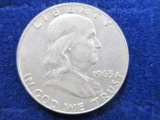 1963-D Franklin Half Dollar - con 200