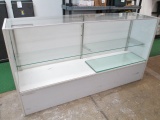 Glass Display Shelf with Extra Shelving - 70x38x18 - Will not be shipped - con 1