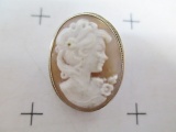 Victorian Cameo - Italian Marked 800 Silver - Out of Pawn - con 583