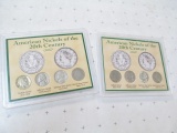Two Sets of US Nickel Sets - con 346