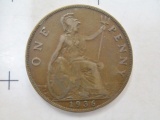 1936 British Half Penny - Good Details - con 346