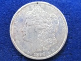 1890 Morgan Silver Dollar - con 200