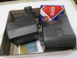 Two Polaroid Instant Cameras and Film - con 757