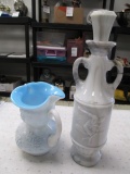 one Case Glass Vase and decanter  - Will not be shipped - con 757