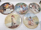 Five Royal Doulton Collector Plates with COA - Will not be shipped - con 427