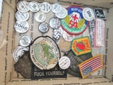 Vintage Biker Pins, Patches and More - con 414