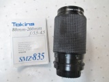 Tokina 50 mm Zoom Lense with Canon Daylight Filter - con 694