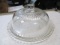 Two Piece Crystal Pie Plate - Will not be shipped - con 757