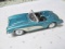 1958 Die-Cast Corvette Teal  con 583