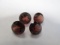 Four Natural Red Sapphires - 2.47 tcw - From Pawn - con 583