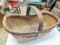 Vintage Basket with Wood Handle - Will not be shipped - con 672