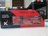 K Line Freight Car In Original Box - - con 386