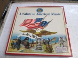 12 Record Set of A Salute To American Music - Will not be shipped - con 555