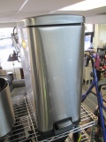 Stainless Steel 13 Gallon Trash Can - Will not be shipped - con 476