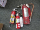 3 Fire Extinguishers - Will not be shipped - con 555