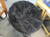 Plush Saucer Chair - Will not be shipped - con 387