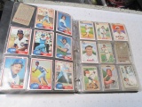 Binder of Assorted Baseball Cards - Mainly 50's - con 653