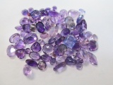 27.10 tcw About 75 Amethyst Gemstones - from Pawn - con 583