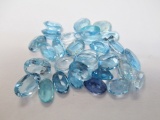 17.34 Tcw Blue Nile Gemstones - About 30 Oval Stones - From Pawn - con 583