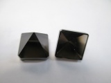 Two Smokey Quartz Gemstones - 7.35ct 6.86ct - From Pawn - con 583