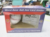Sean Casey Autographed Mariners Baseball - con 346
