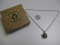 Recycled Silver Chain and Pendant - con 317