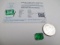 8.4 Cts Emerald Transparent - 13.62x10.78x7.63mm - Origin Zambia - Certified - con 583