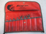 Snap-On Wrenches - 1/8 - 3/8 and Holder - con 12