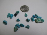 41.45 cts Kingman Turquoise Nuggets - con 754