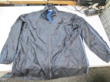 Men's L Blue Black Vintage Nike Jacket - con 653
