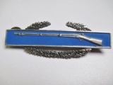 Sterling Silver Marksman Pin From WWII - con 317