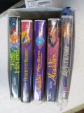 5 Disney VHS Lot - con 793