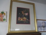 Framed Still Life Print - 35x41 - Will not be shipped - con 1
