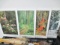Set of  4 Art Pictures - Wa State - Ross Hamilton - Will not be shipped - con 394