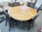 Stressed Table with 4 Chairs - 66x48x30 - Will not be shipped - con 555