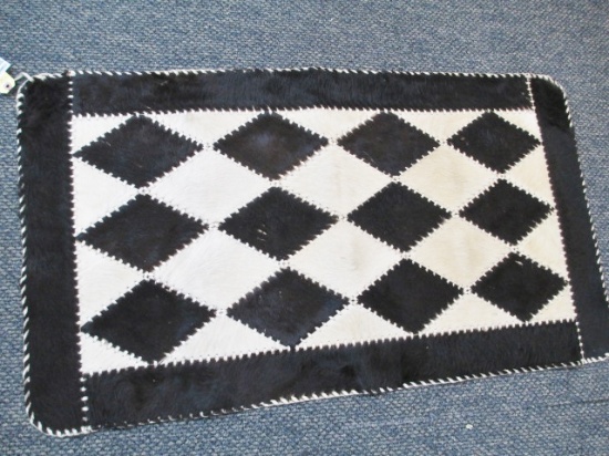 Leather Cow Skins - Rug Wall Hanging  con 394