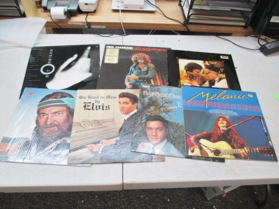 Lot of Records - Elvis, Roy Orbison and More - Will not be shipped - con 803