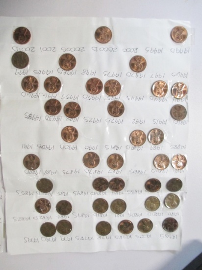 Collection of Lincoln Cents - con 119