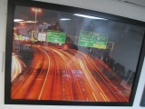 Framed Time Lapse of Seattle Freeway - 32x22 - Will not be shipped - con 802