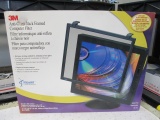 3M Anti-Glare Black Framed Computer Filter - con 476