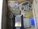 Collectible Zippos and Belt Buckles - con 803