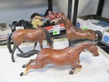 Lot of 3 Boyer Horses - Will not be shipped - con 803