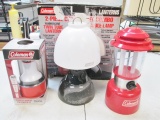 Three New Coleman Lanterns - Will not be shipped - con 634