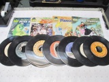 Lot of 45's - con 317