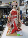 Geisha Doll on Stand - 18