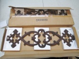 Two Metal Wall Decor - Will not be shipped -con 802