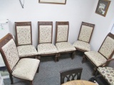 6 Sleigh Chairs - Will not be shipped - con 801