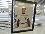 Nicely Framed Mickey Mantle - With COA - Will not be shipped - con 346
