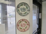 Two Decorator Platees - Made In France - Will not be shipped - con 666